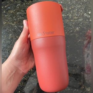 Klean Kanteen Orange Tumbler